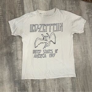 Vintage Led Zeppelin 1977 Graphic Tee